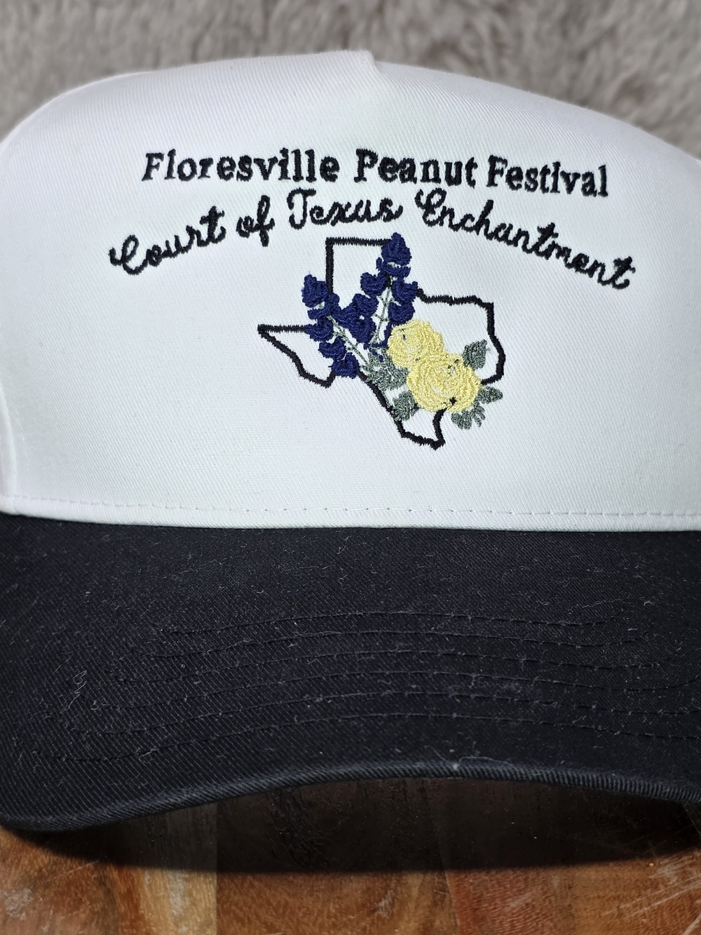 Floresville Peanut Festival Court of Texas Enchantment Two-Tone Cap